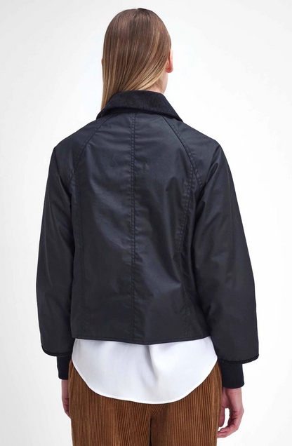 Cropped Beadnell Waxed Jacket
