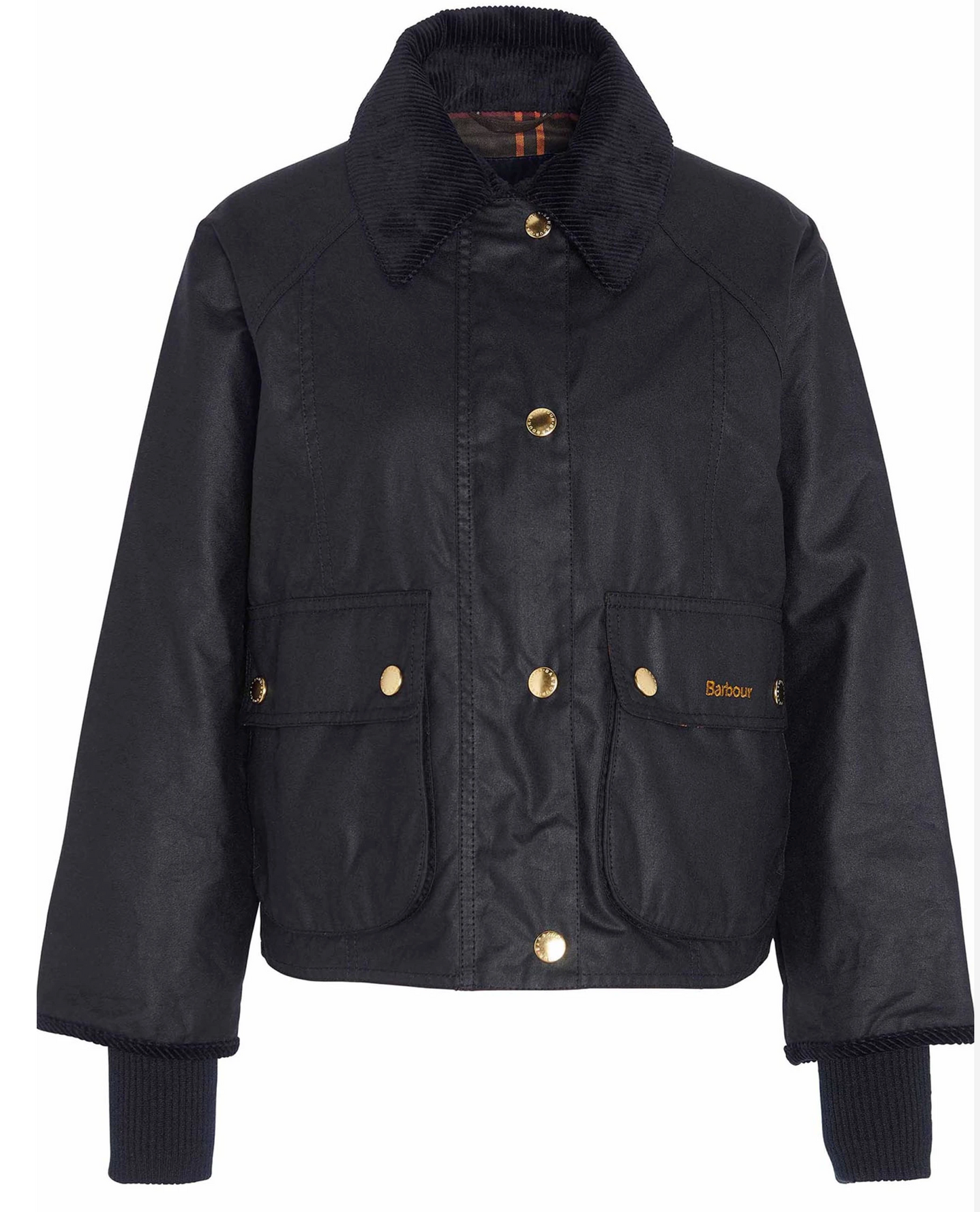 Cropped Beadnell Waxed Jacket