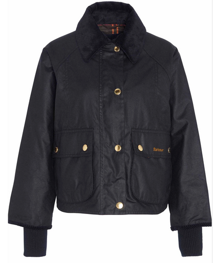 Cropped Beadnell Waxed Jacket