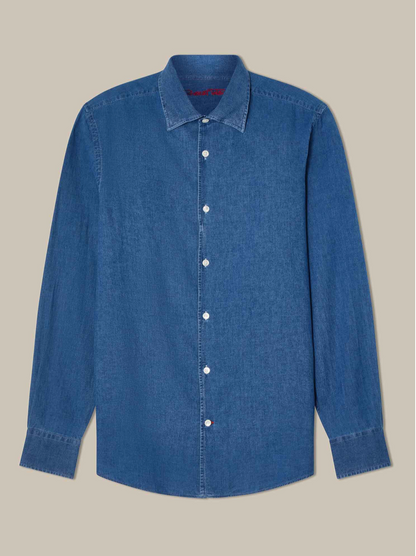 Morgan Linen-Cotton Shirt