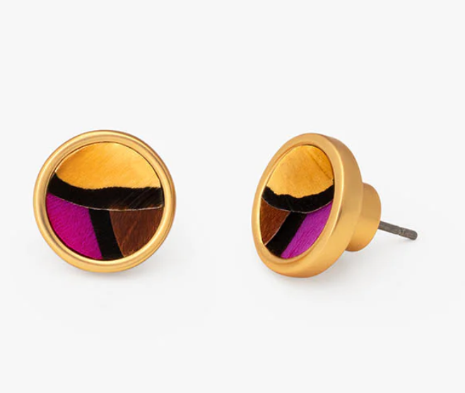 Sophia Bezel Jacket Earring