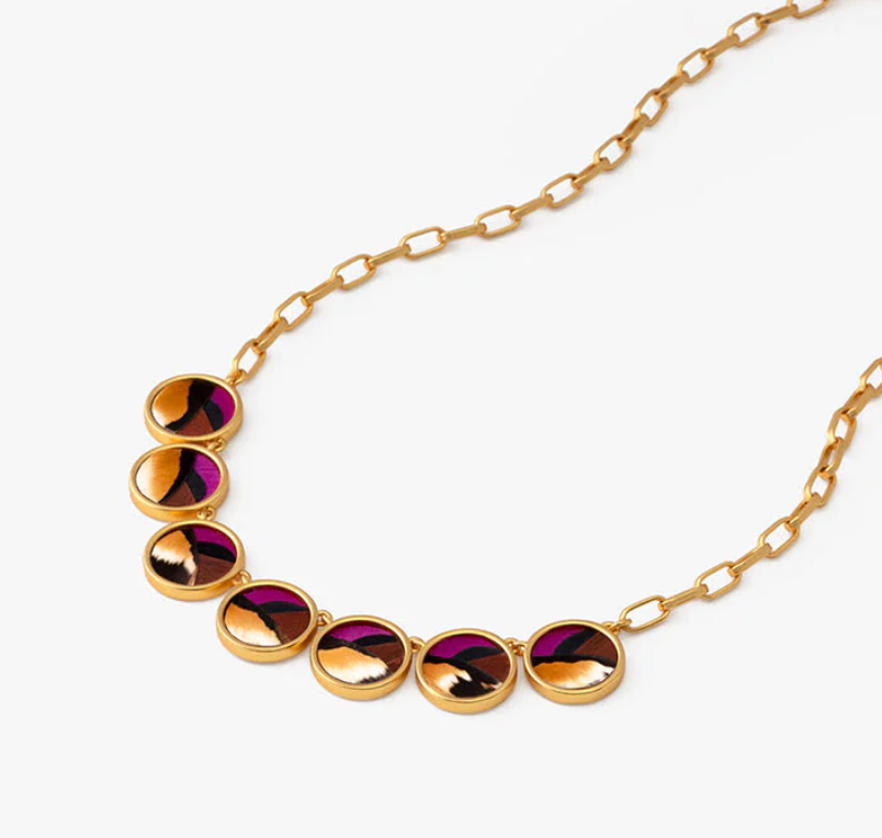 Ella Multi-Bezel Necklace