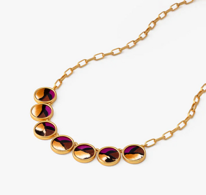 Ella Multi-Bezel Necklace