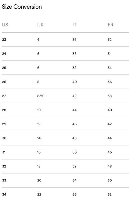 The Straight Trouser