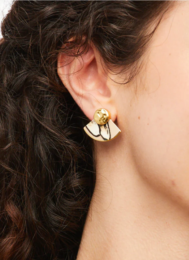 Proud Land Stud Earring