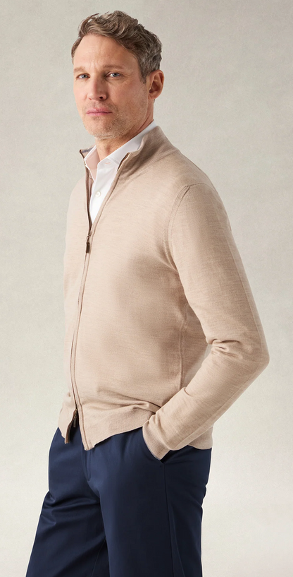 Dalton Full Zip Sweater