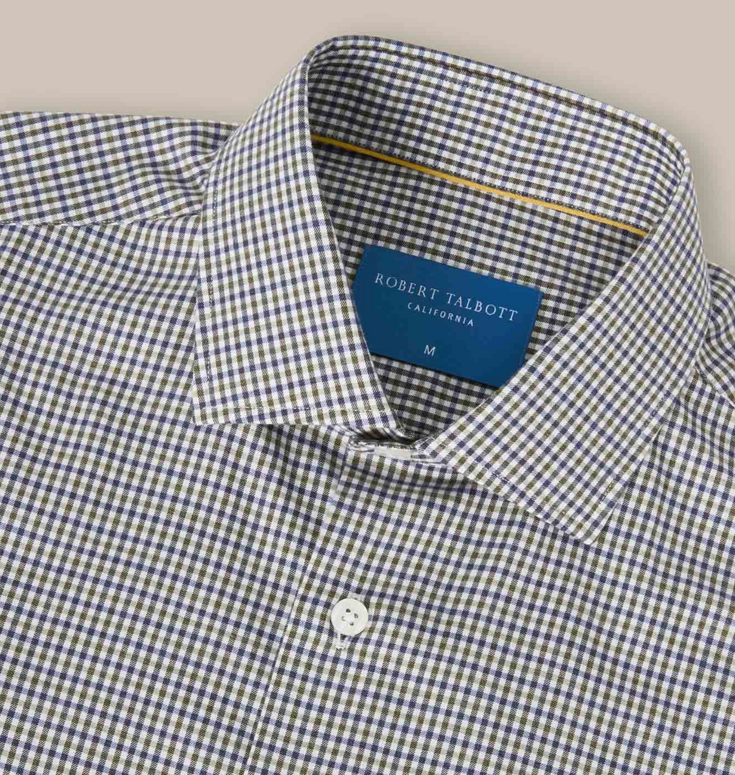 Reynolds Ultra Light Weight Brushed Check Shirt