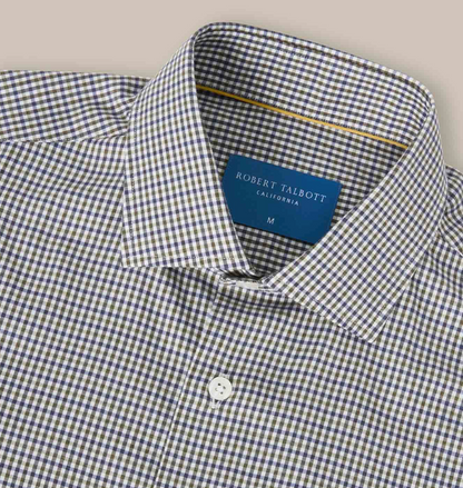 Reynolds Ultra Light Weight Brushed Check Shirt