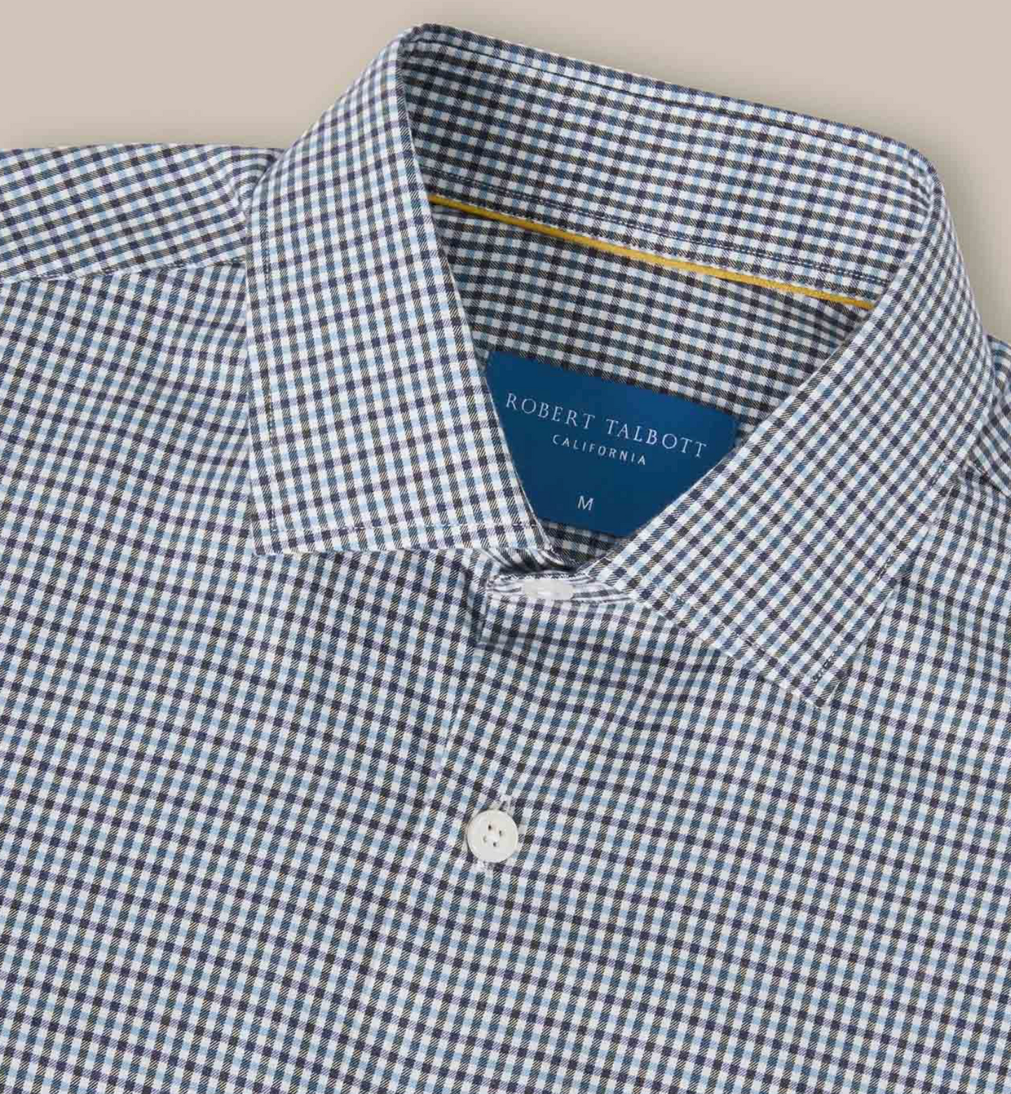Reynolds Ultra Light Weight Brushed Check Shirt