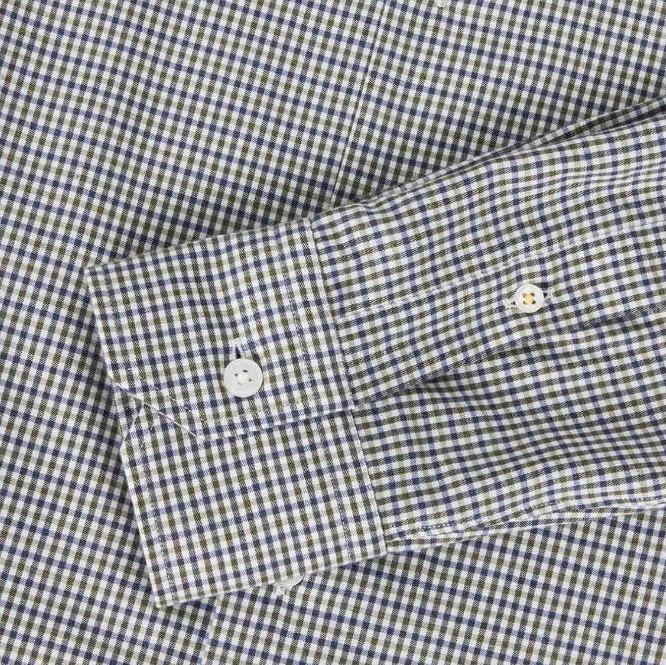 Reynolds Ultra Light Weight Brushed Check Shirt