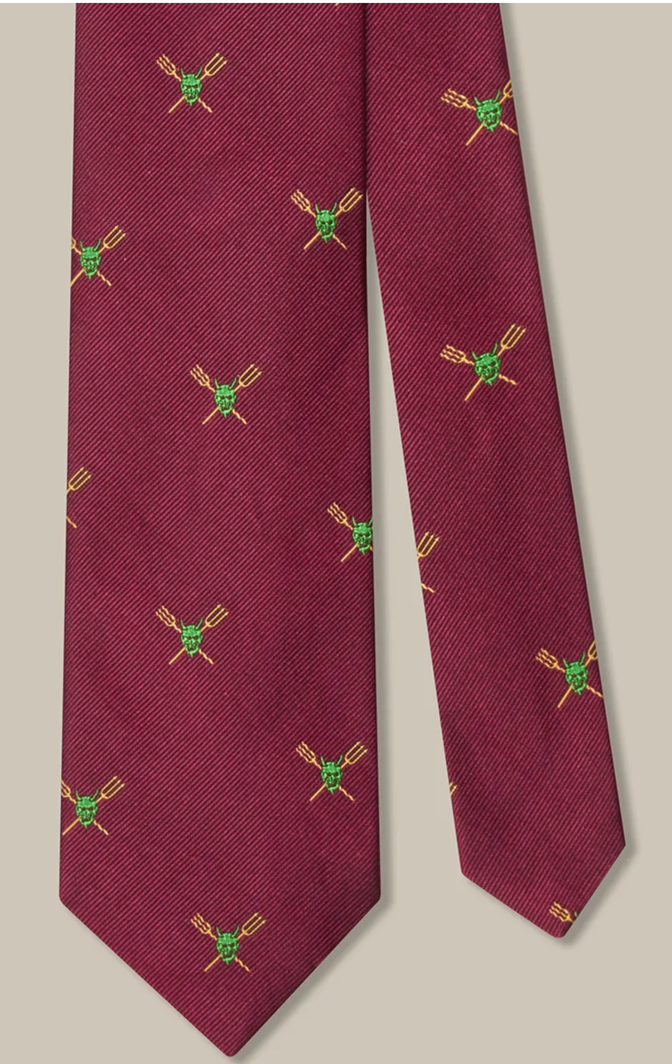 Robert Devil and Pitchfork Necktie