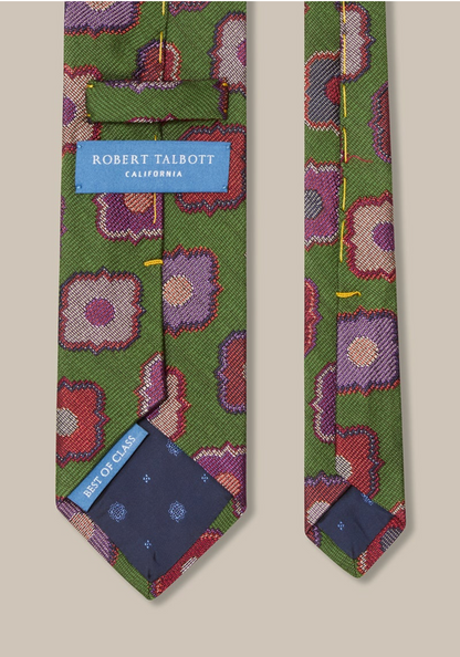 Robert Large Medallion Necktie