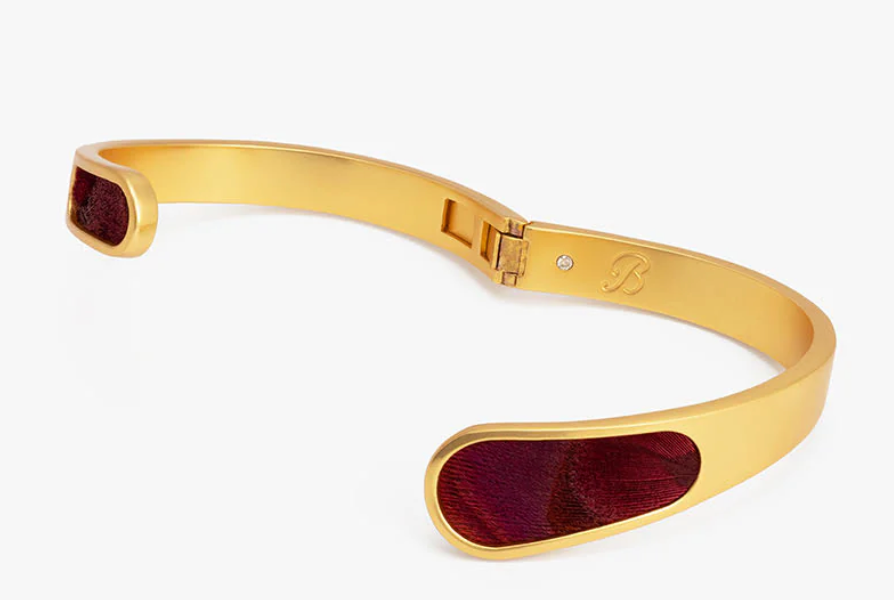 Lyra Bezel Hinge Cuff