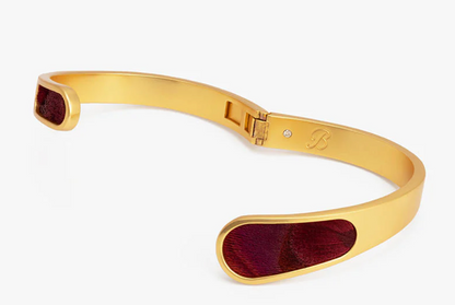 Lyra Bezel Hinge Cuff