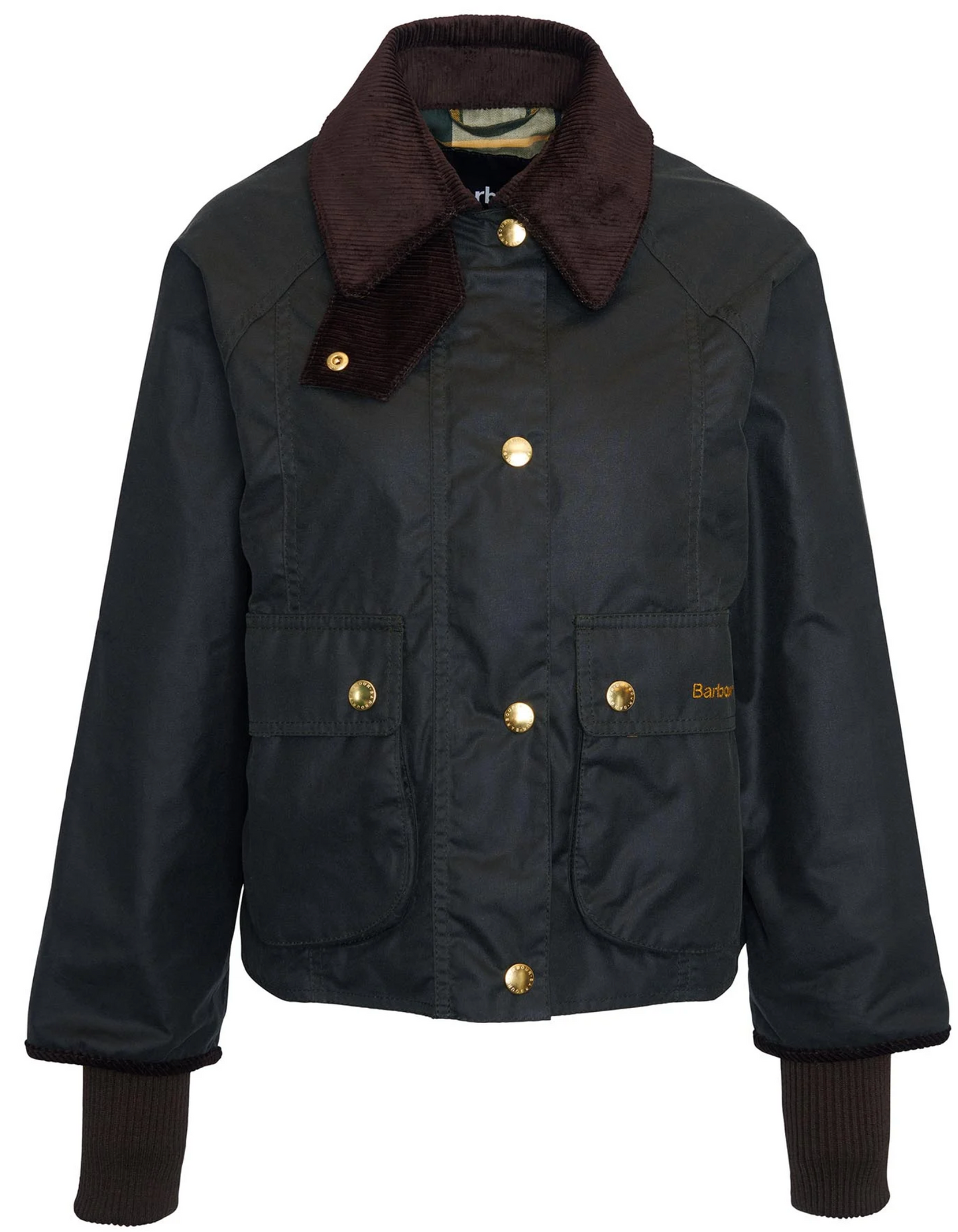 Cropped Beadnell Waxed Jacket