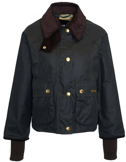 Cropped Beadnell Waxed Jacket