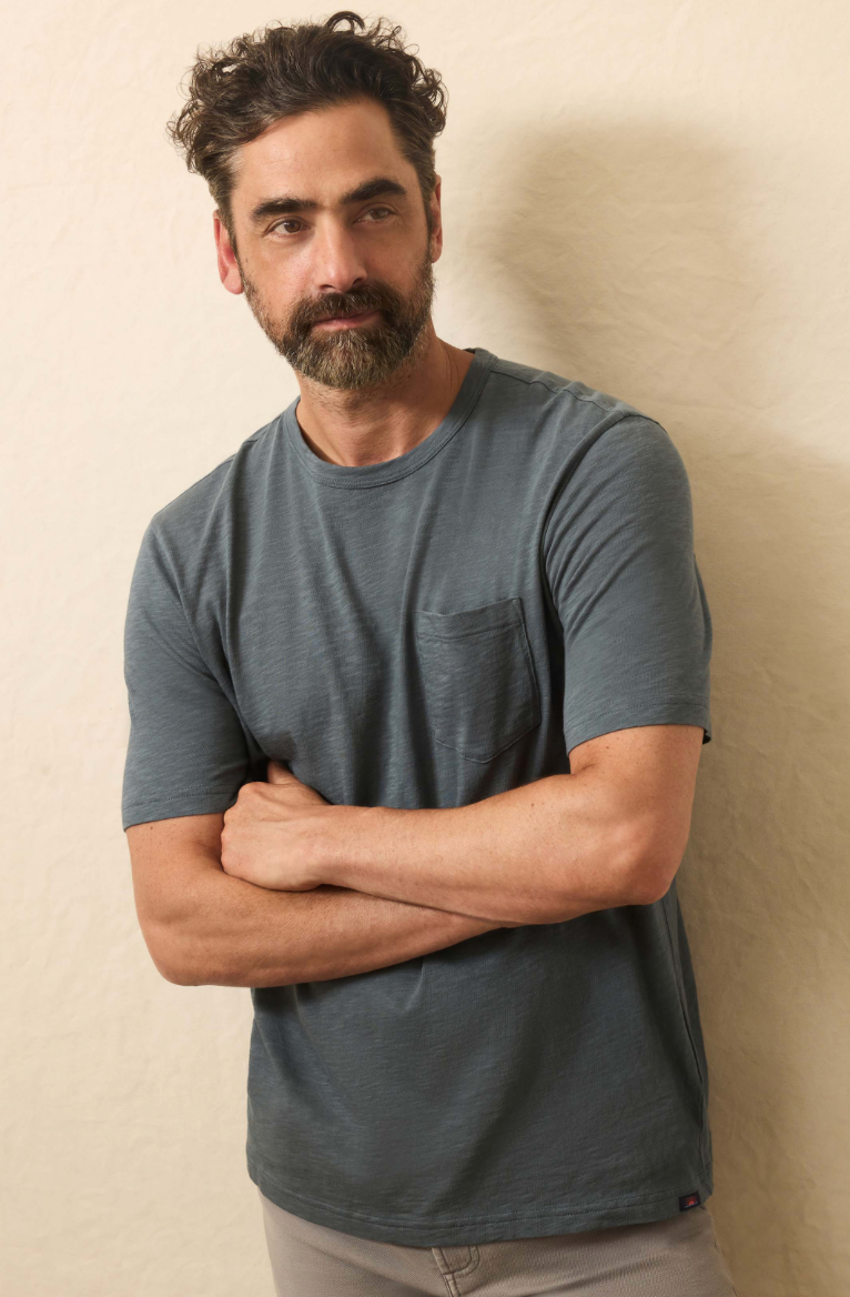 Sunwashed Regenerative Pocket Tee