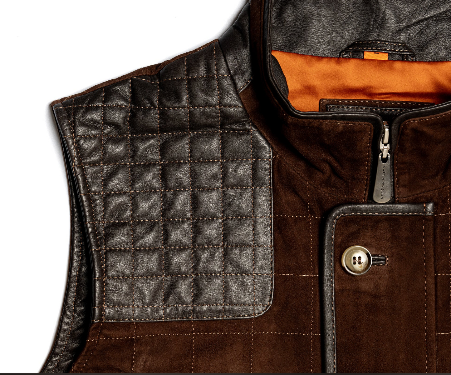 Northumberland Lightweight Goat Suede Vest