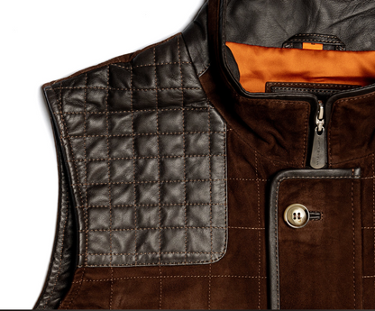 Northumberland Lightweight Goat Suede Vest