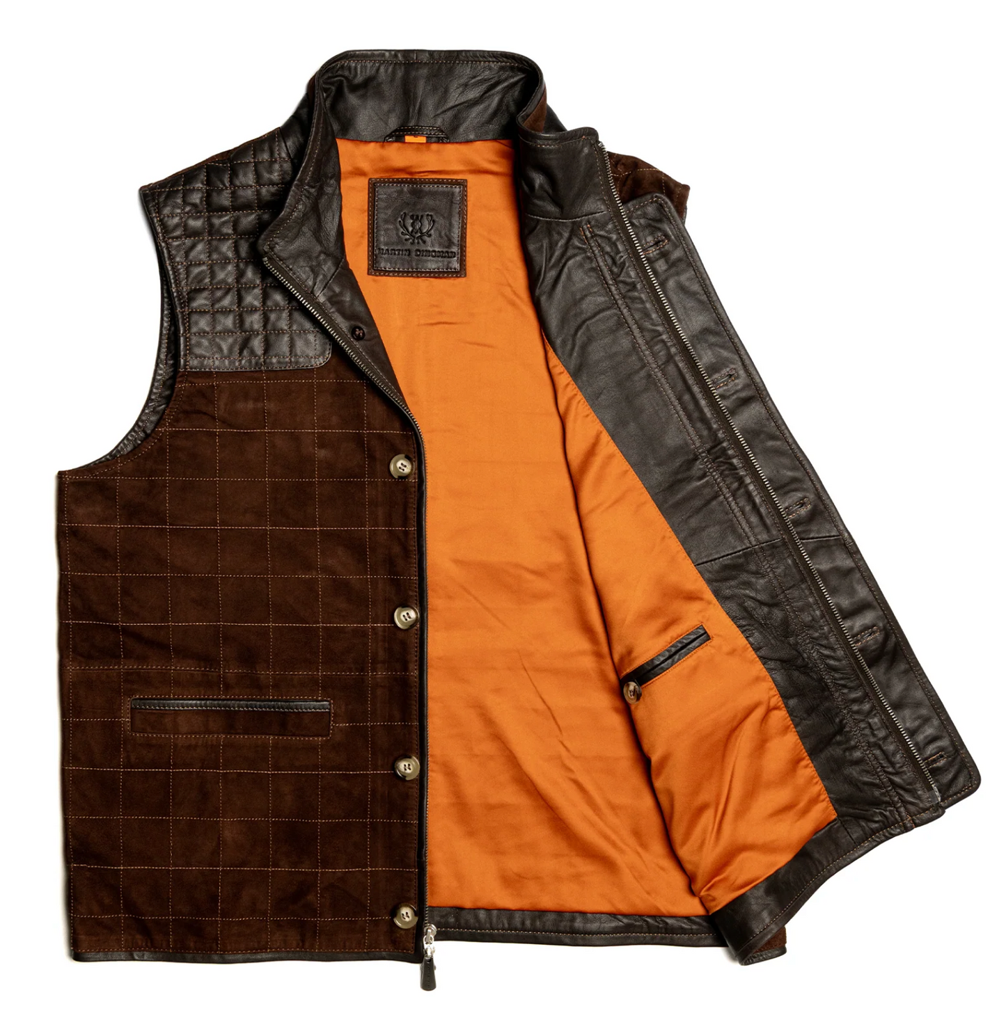 Northumberland Lightweight Goat Suede Vest