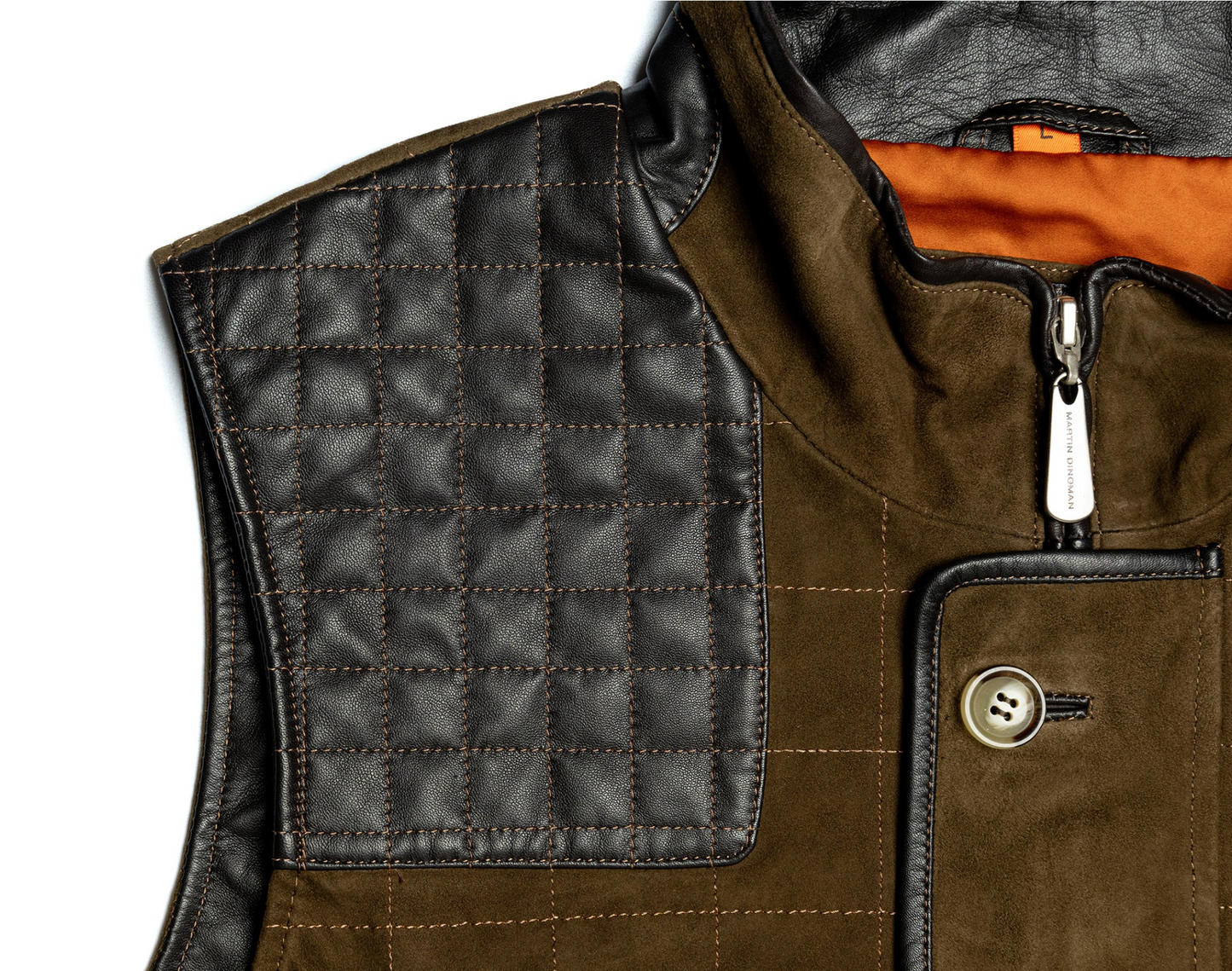 Northumberland Lightweight Goat Suede Vest