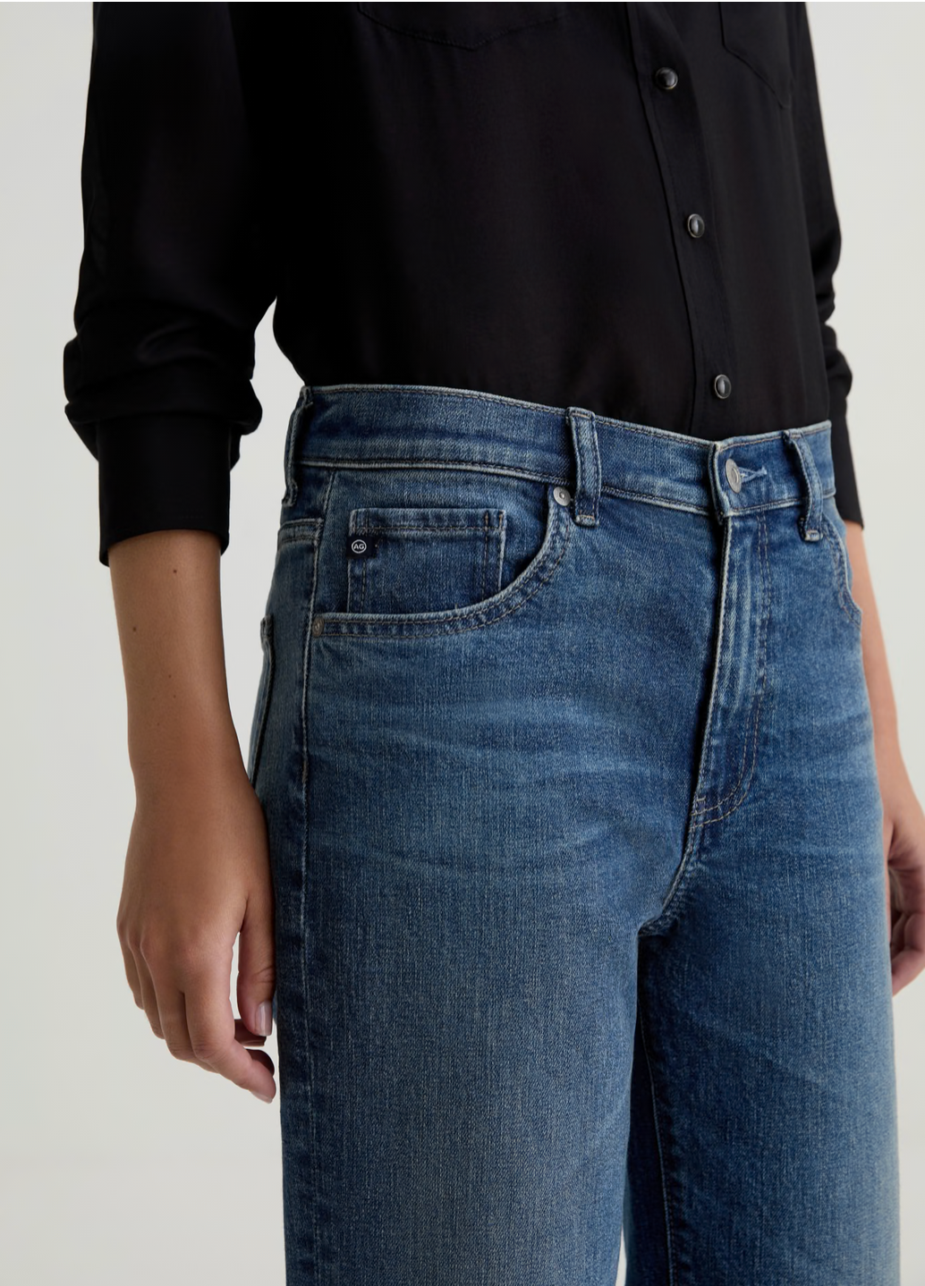 Brinley Mid-Rise Straight in Hotel California