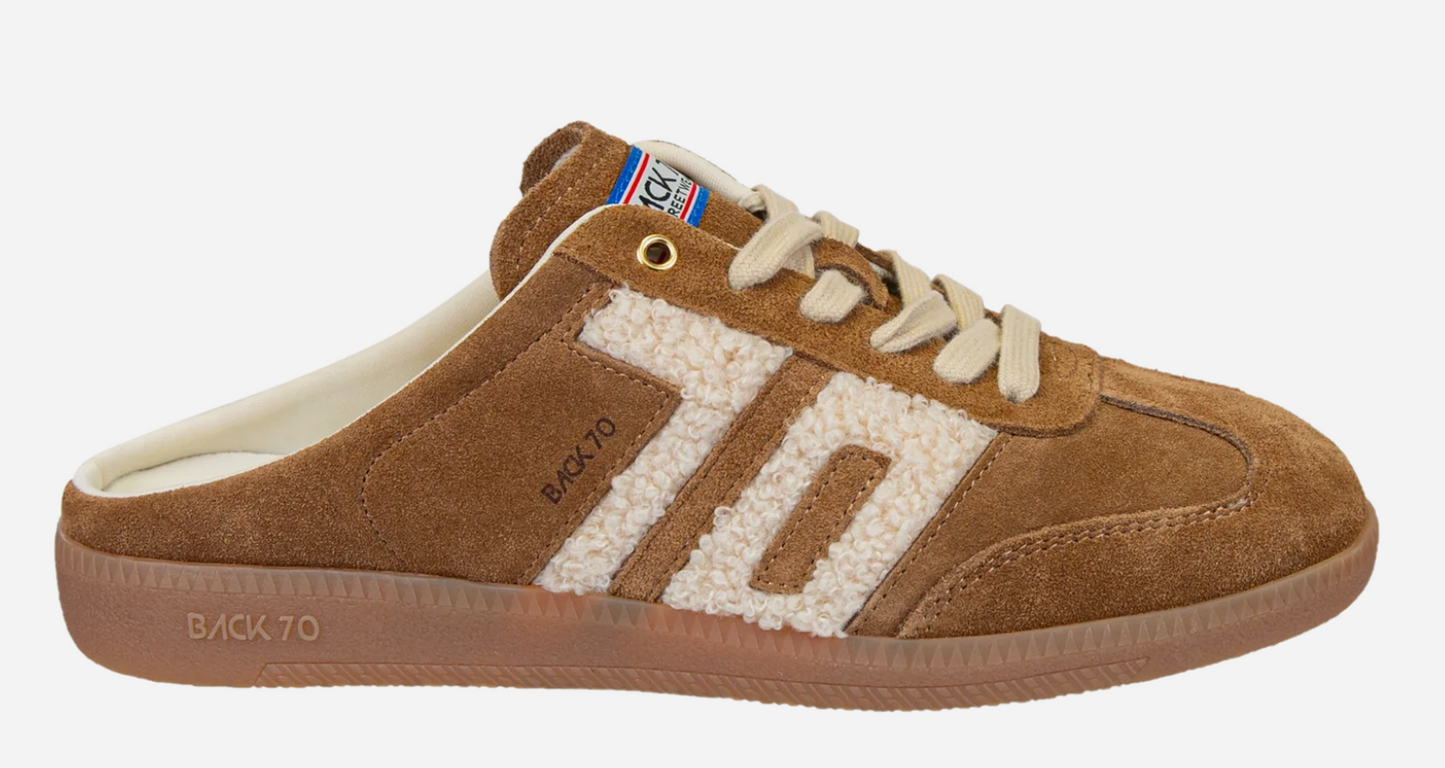 Easter in Tobacco Backless Sneakers