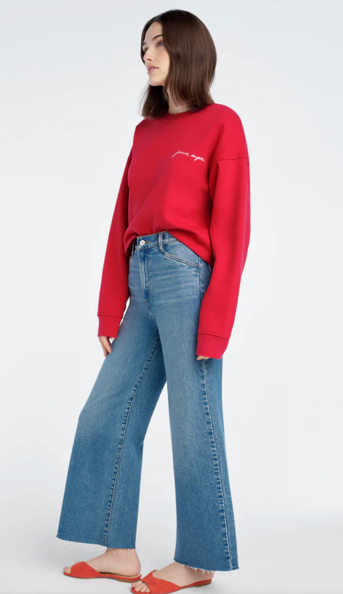 The Cropped Signature Sweatshirt