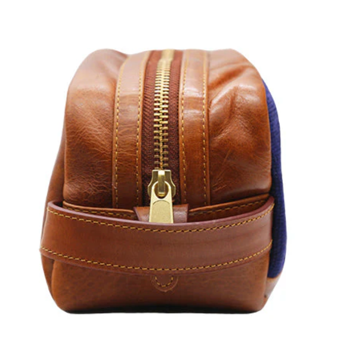 Navy Shamrock Toiletry Bag