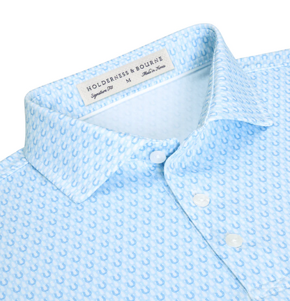 The Rivers Shirt in Vista Blue and Horizon Blue