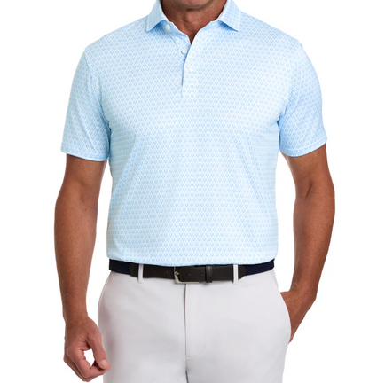 The Rivers Shirt in Vista Blue and Horizon Blue