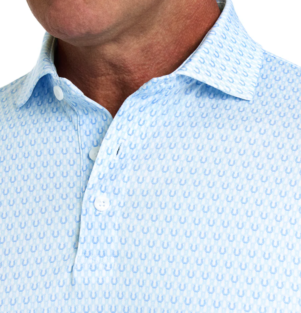 The Rivers Shirt in Vista Blue and Horizon Blue