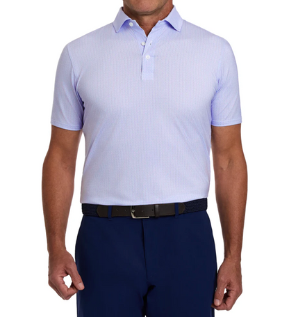 The Norwood Shirt in Vista Blue and Tudor