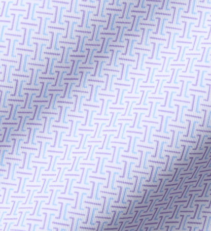 The Norwood Shirt in Vista Blue and Tudor