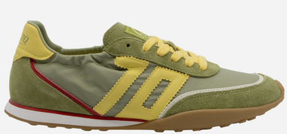 Paris in Olive Sneakers