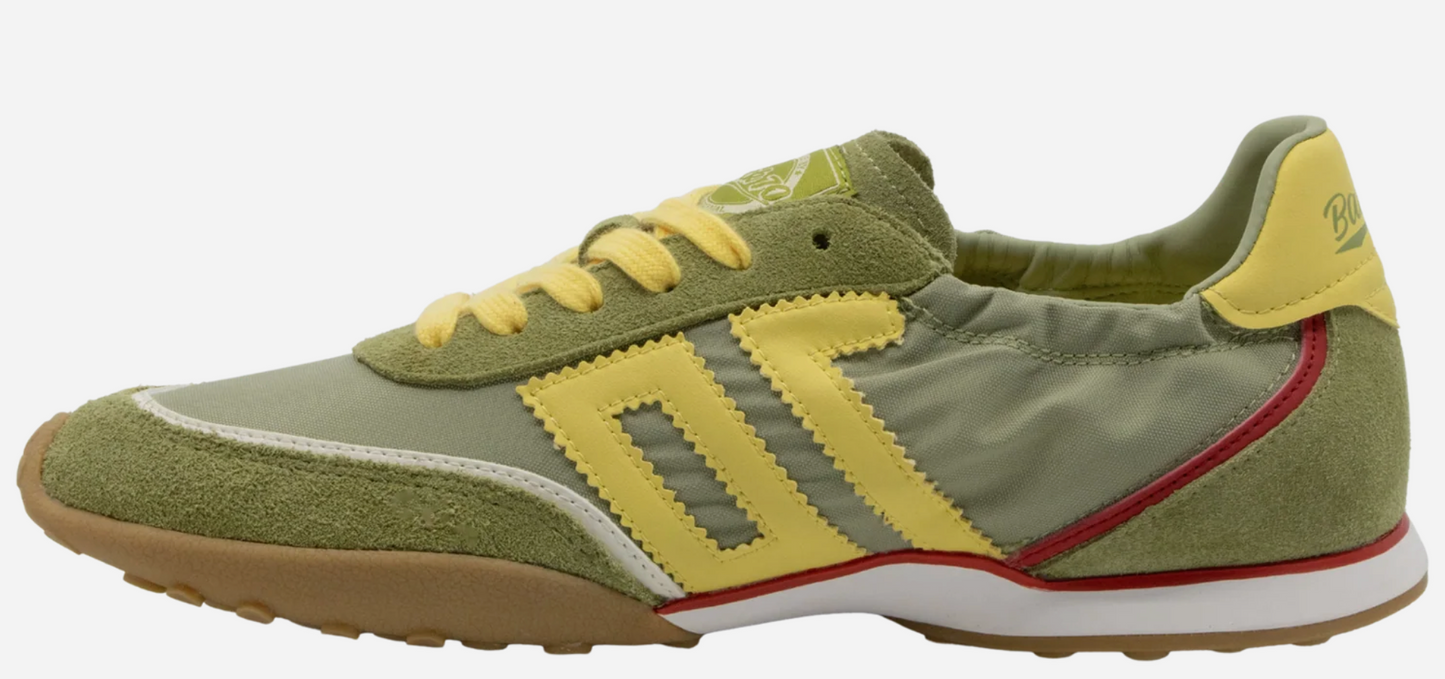 Paris in Olive Sneakers