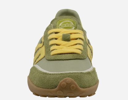 Paris in Olive Sneakers