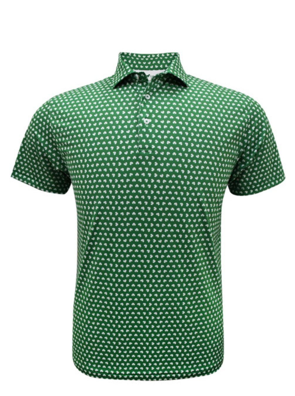 Clover Classic Performance Polo in Kelly Green