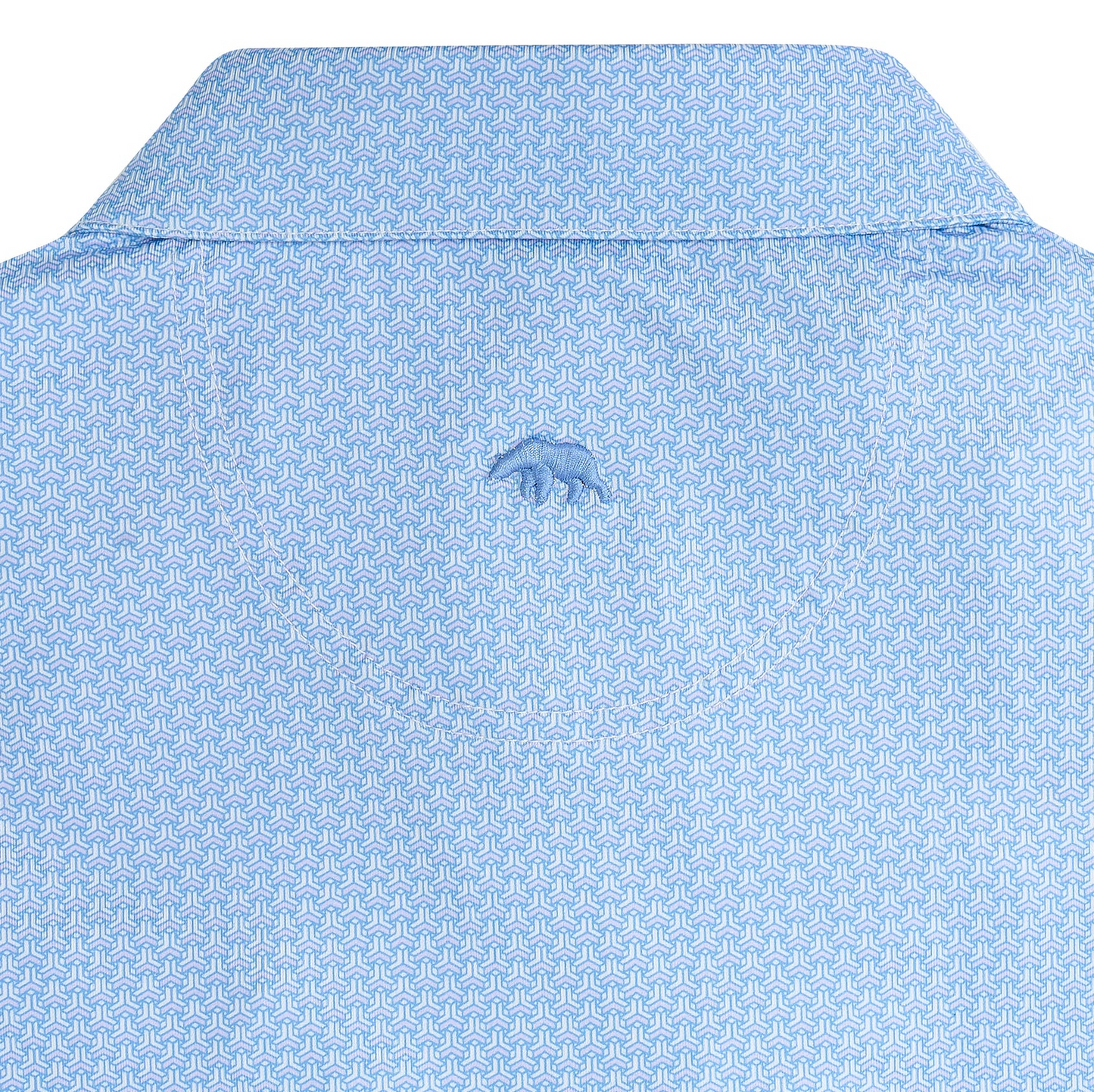 Bonnie Printed Performance Polo-Iris