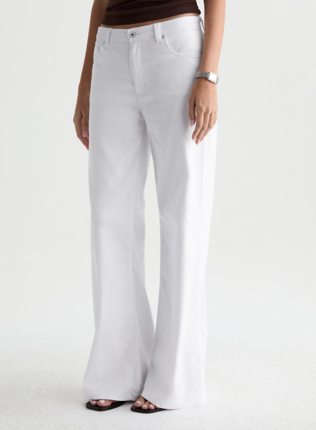 Saige Wide Leg in Gallery White