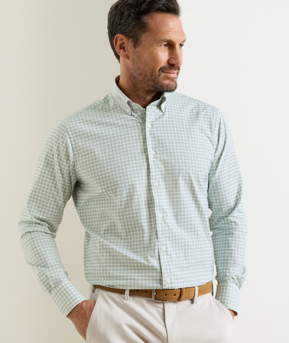 Lewis Performance Twill Sport Shirt