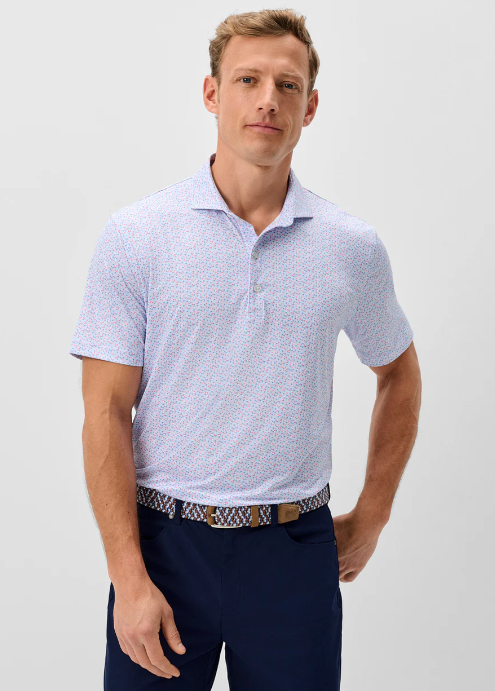 Performance Featherweight Polo in Petals