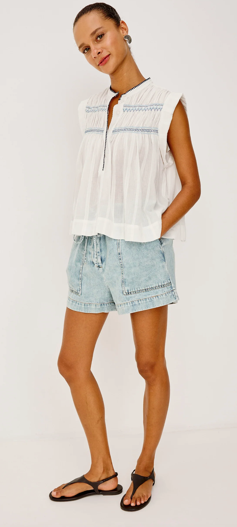 Willow Top in White