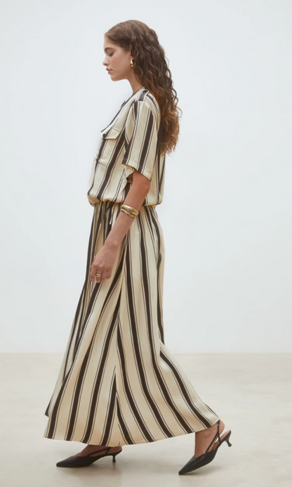 Fidji Skirt in Long Striped