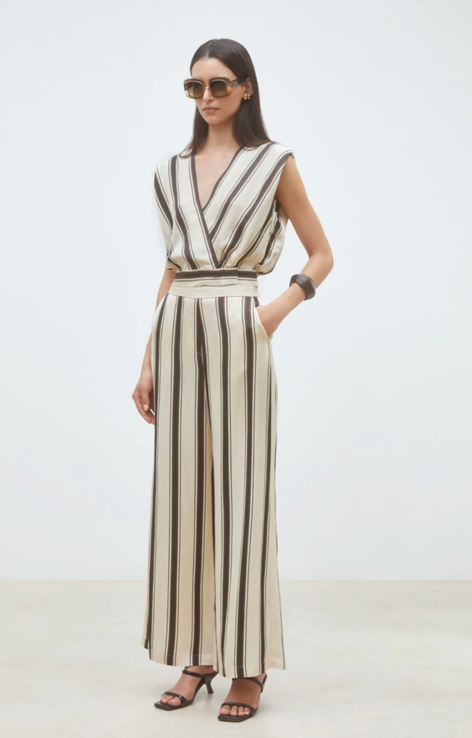 Loane Short Striped Top