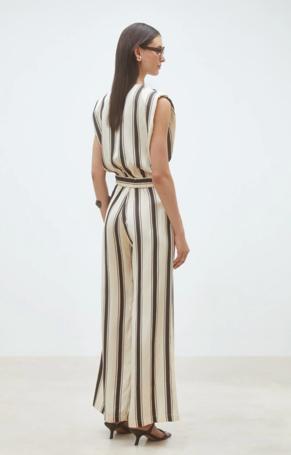 Loane Short Striped Top