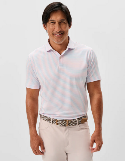 Performance Jersey Polo-Rez Stripe