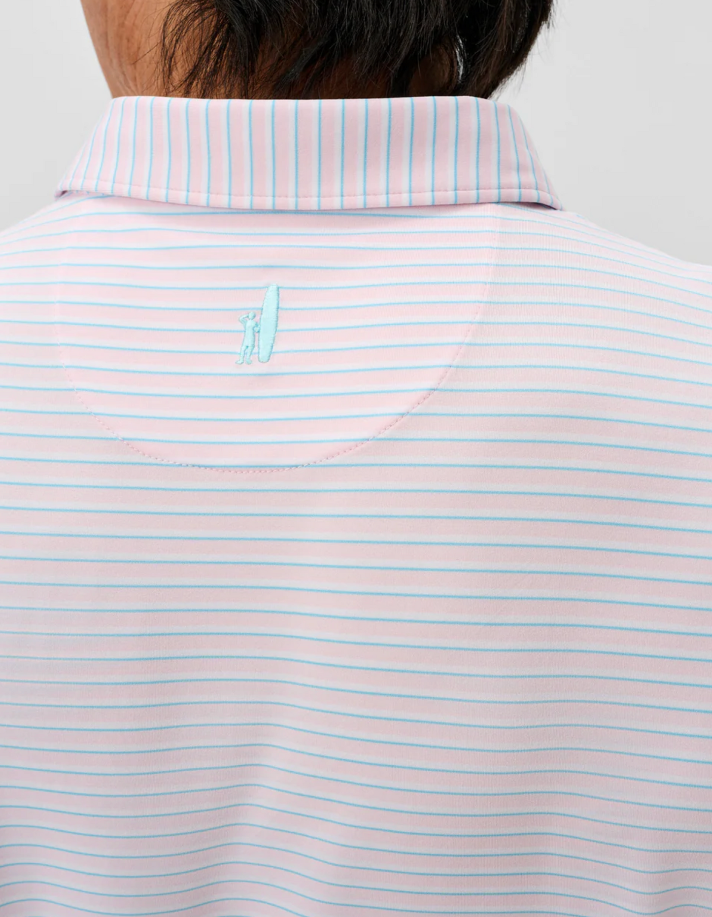 Performance Jersey Polo-Rez Stripe