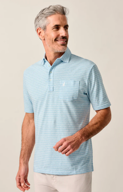 Original 4-Button Polo-Ryan Stripe