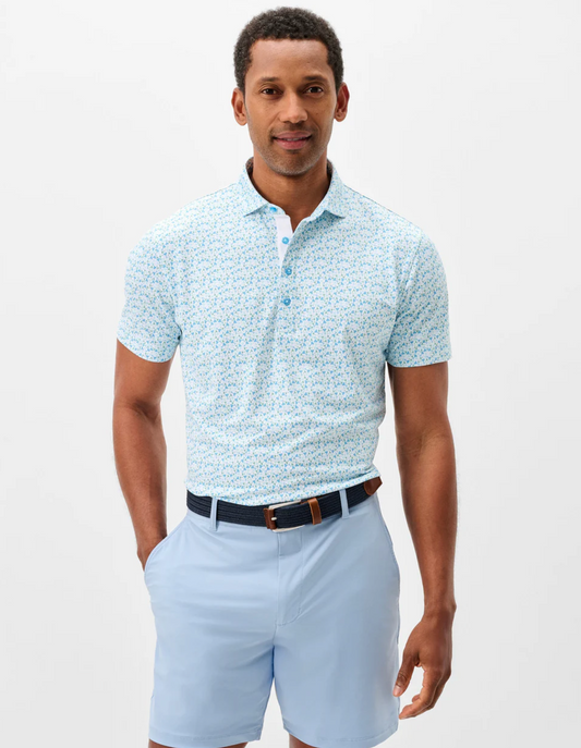 Performance Mesh Polo-Cocktail Time